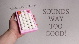 The best sounding numpad i've ever used!