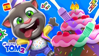 Preparativos de cumpleaños de último minuto 😱🎂🎉 NUEVA jugabilidad de Mi Talking Tom 2