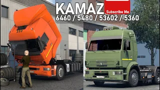 [ETS2] Kamaz 5360 / 53602 / 5480 / 6460 [1.41]