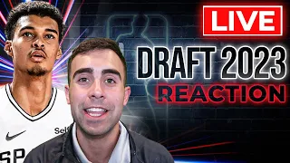 2023 NBA DRAFT LIVE REACTION