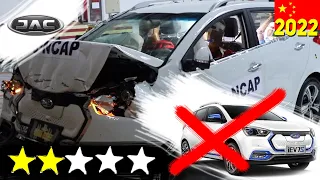 🚧 BEWARE, IT IS NOT SAFE! 2022 CHINA JAC iEV7S CRASH TEST!