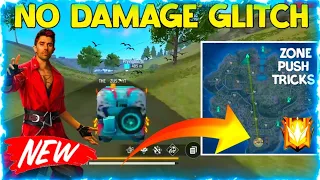 Free Fire Zone Push Glitch || New Free Fire Glitch 2024 || Grandmaster Push Glitch || No Zone Damage