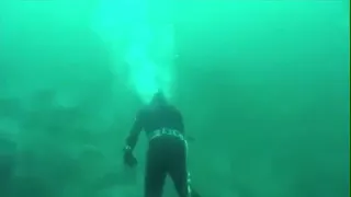 Great White Shark kisses Diver