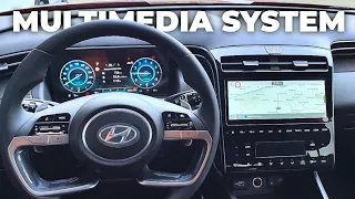 New Hyundai Tucson Multimedia System & Digital Cockpit 2021