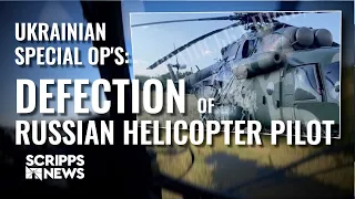 The defection of a Russian pilot and his helicopter to Ukraine