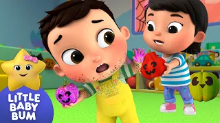 Decorating Pumpkins⭐Mia & Max Celebrate Halloween! LittleBabyBum - Nursery Rhymes for Babies | LBB