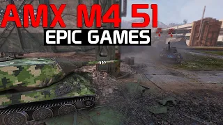 EPIC Games! AMX M4 51 | World of Tanks