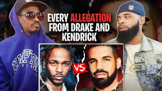 Every Allegation From Drake and Kendrick Lamar