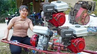 Repair and restore diesel engines. Restore old to new | she's a genius