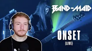 REACTION To BAND MAID (Onset - Live) 🎸🥁👌