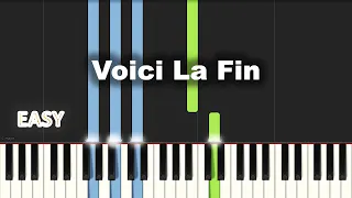 Voici La Fin | EASY PIANO TUTORIAL BY Extreme Midi
