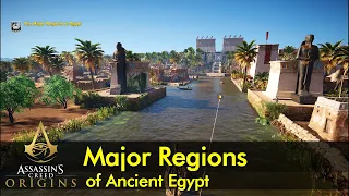 The Major Regions of Egypt | Assassin’s Creed: Origins