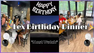 Lex 19th Birthday dinner!!!🎉🥳🤍🩶We had a time🫠| happy birthday| |the sandbar|