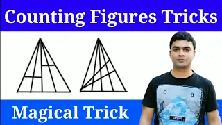 Counting Figures Tricks |Reasoning Tricks | How To Find Number Of Triangles