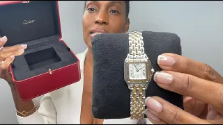 Cartier Double Unboxing (Early 45th Birthday Gifts) D’Amour Necklace Large and PANTHÈRE Watch