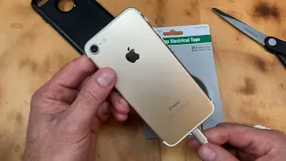 Quick DIY iPhone Charger Port FIX - not charging, loose port connection - iPhone 5-14 + iPad, WORKS!