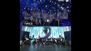 TWICE reaction to BTS