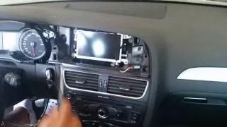 video guida smontaggio display audi a4 b8 8k.avi