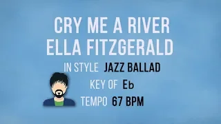 Cry Me a River - Julie London - Karaoke Male Backing Track