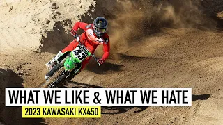 What Makes The 2023 Kawasaki KX450 SO Good?