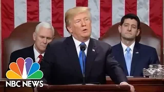 President Donald Trump Calls For Immigration Reform In State Of The Union Address | NBC News