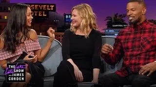 Zoe Saldana, Kirsten Dunst & Jamie Foxx Have Kid Problems