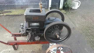witte benzin standmotor verdampfer antik amerika motor  stationärmotor alt