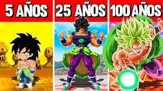 SOBREVIVÍ 100 AÑOS COMO BROLY en GTA 5 !! (Dragon Ball mod)