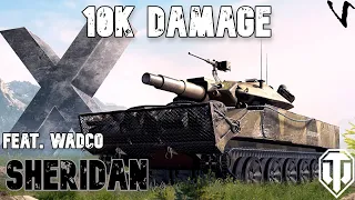 Sheridan:10K Damage: feat. @wadco-1131  : WoT Console - World of Tanks Console