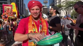 Festival Indiano Ratha Yatra 2022 na Avenida Paulista