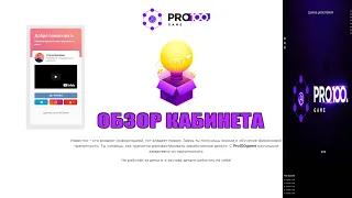 Pro100 Game | Обзор кабинета