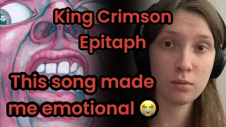 King Crimson - Epitaph Lyric Video REACTION