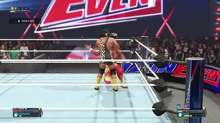 Hulk Hogan vs Scott Steiner - WWE 2K24 (Main Event)