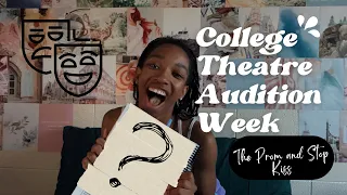 College Theater audition week at UCM￼- Stop Kiss & The Prom