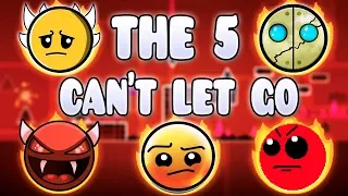 THE 5 CANT LET GO !!! - GEOMETRY DASH BETTER & RANDOM LEVELS