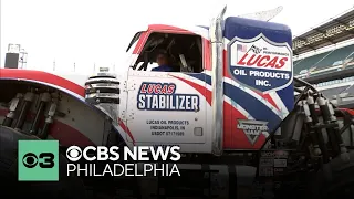 Getting up close with monster trucks before Monster Jam 2024 in Philly