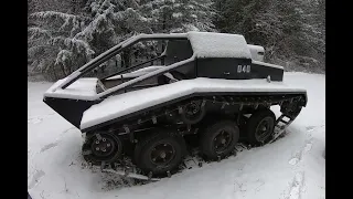 How I Built My All-Terrain Tracked Vehicle out of Scrap Metal for Under $400 (Bug-Out Vehicle)