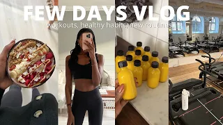 VLOG | healthy habits, wellness shots, pilates, cooking & self care