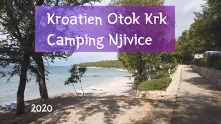 Kroatien Otok Krk #8 Camping Njivice