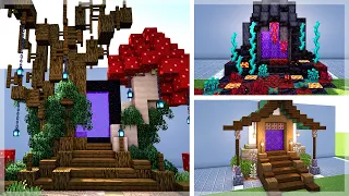 Minecraft: 5 Epic Nether Portal Design Ideas