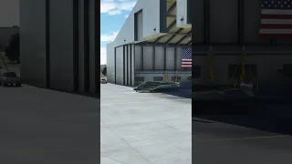 US Army Bell 222B Helicopter Takes Off From Hanger!
