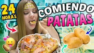 24 HORAS COMIENDO PATATAS / El mundo de Indy