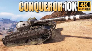 Almost perfect Conqueror play with 10k damage - World of Tanks