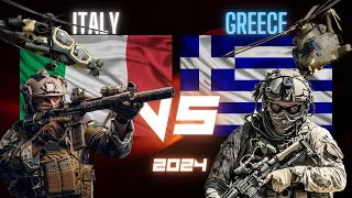 Italy vs Greece Military Comparison 2024 | Greece vs Italy Military Comparison 2024