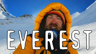 EVEREST route - COLD HELL - the highest altitude I've reached, NO OXYGEN