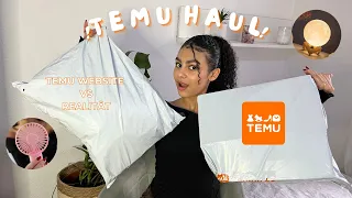 TEMU HAUL! * WEBSITE VS REALITÄT* | (dekoration, random, nützliche sachen)