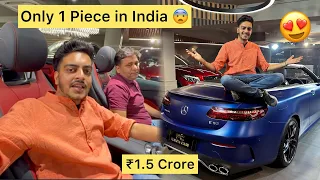 Mercedes AMG Convertible Super Car 😍 Only 1 in India 😨 ₹1.5 Crores