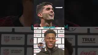 Musah helping Pulisic learn Italian at AC Milan! 🇮🇹❤️