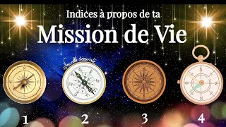 🌟 MISSION DE VIE 🌟 indices et infos 🔎 Guidance intemporelle à 4 choix 🌟