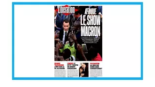 "Le 'show' africain d'Emmanuel Macron"